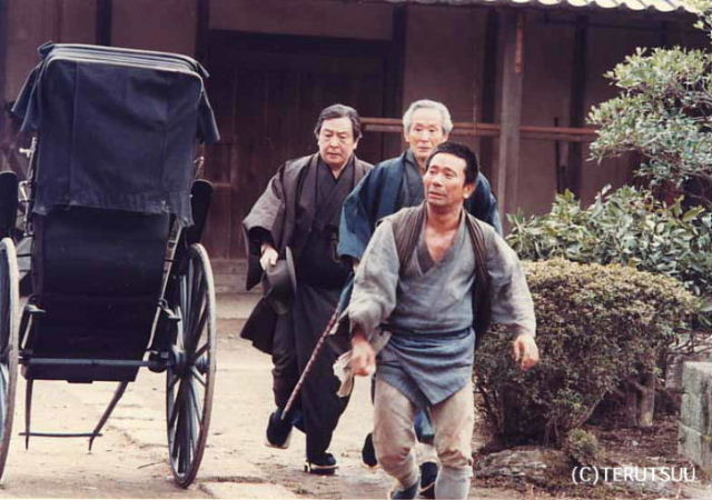 俳優佐藤輝 東宝映画 森川時久監督『次郎物語』作男直吉