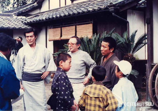 俳優佐藤輝 東宝 森川時久監督『次郎物語』作男直吉