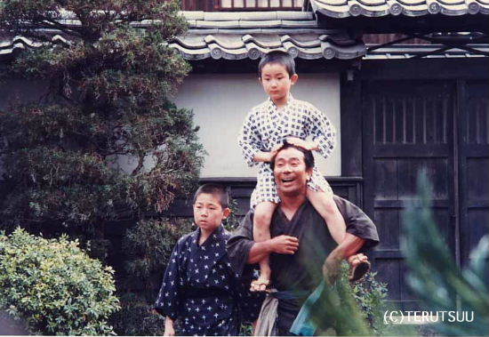 俳優佐藤輝 東宝映画 森川時久監督『次郎物語』作男直吉